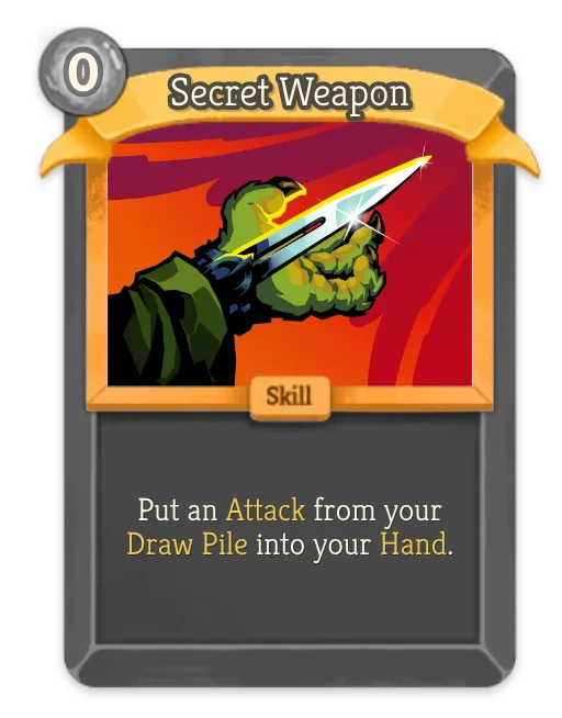 Secret Weapon card art