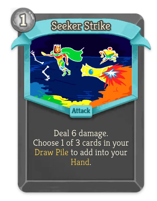 Seeker Strike card art
