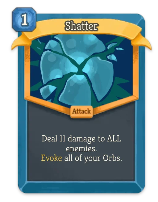 Shatter card art