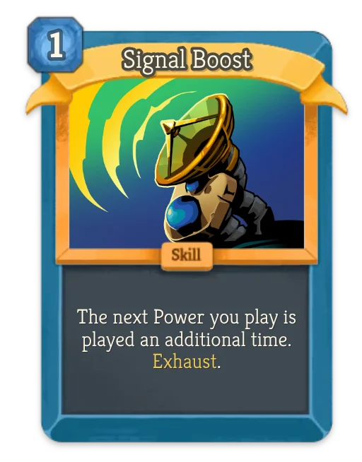 Signal Boost card art