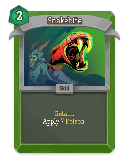 Snakebite card art