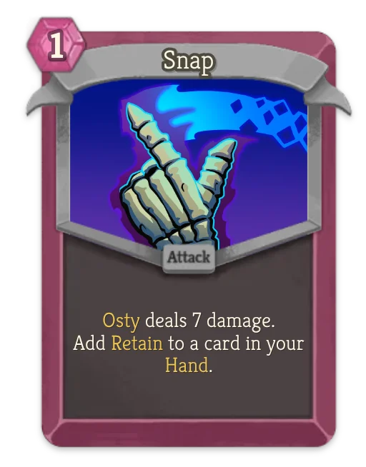 Snap card art