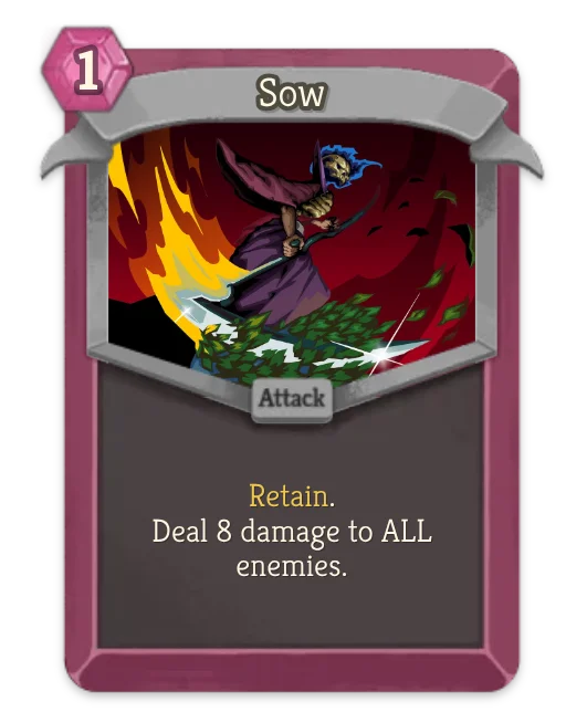 Sow card art