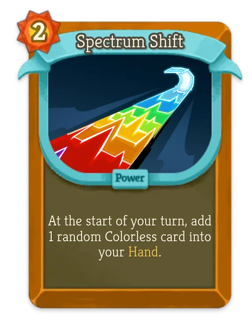 Spectrum Shift card art