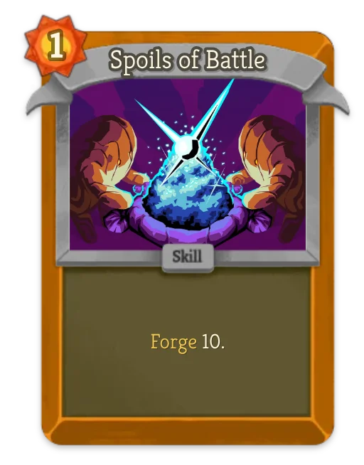 Spoils of Battle card art
