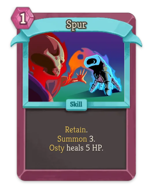 Spur card art