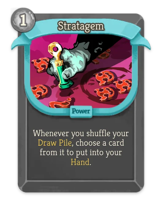 Stratagem card art