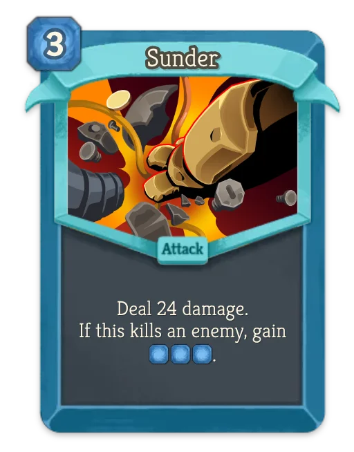 Sunder card art