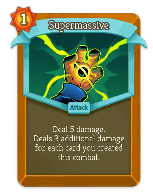 Supermassive card art