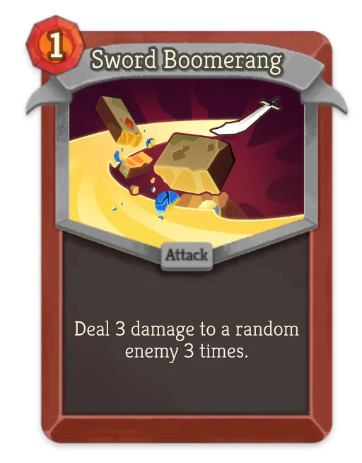 Sword Boomerang card art