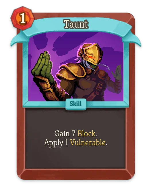 Taunt card art