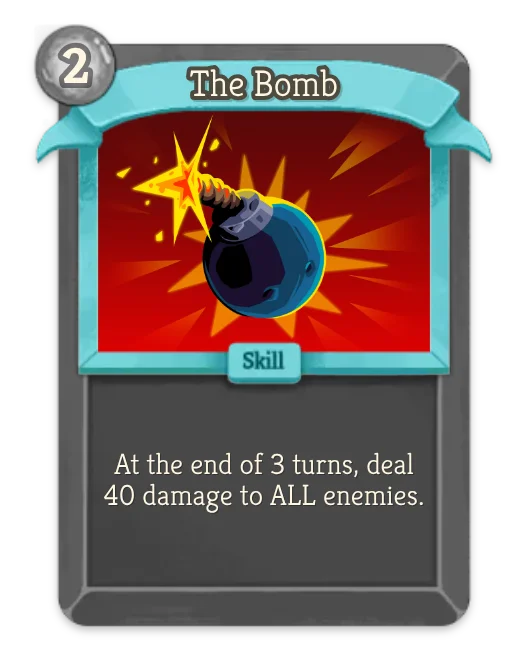 The Bomb card art