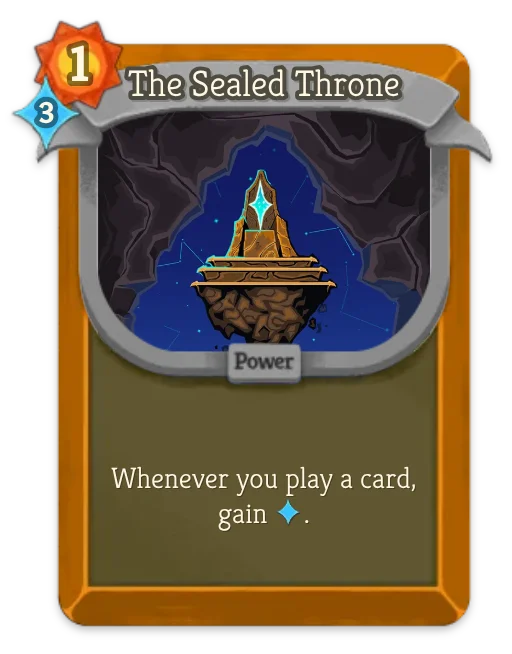 The Sealed Throne card art