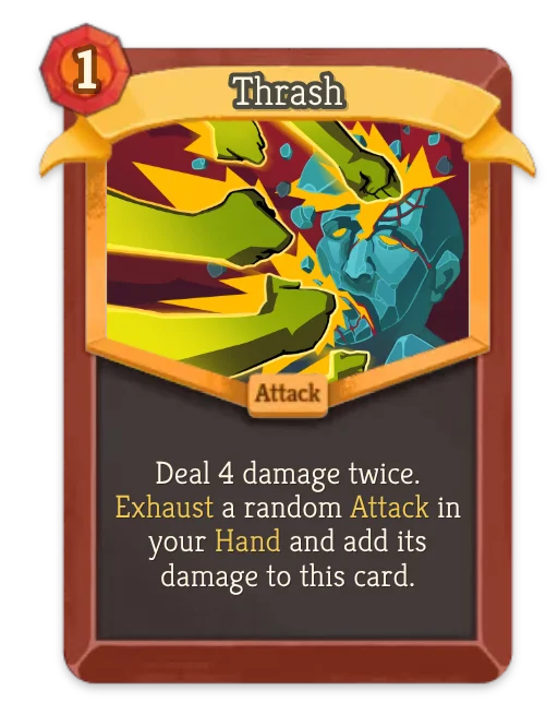 Thrash card art