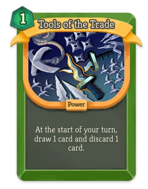Tools of the Trade card art