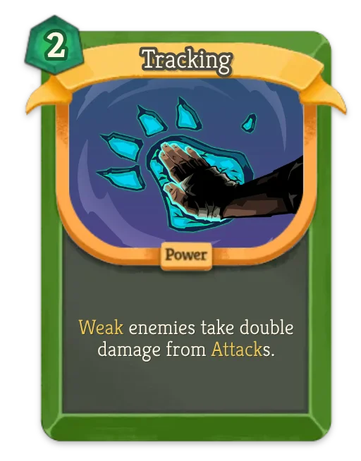 Tracking card art