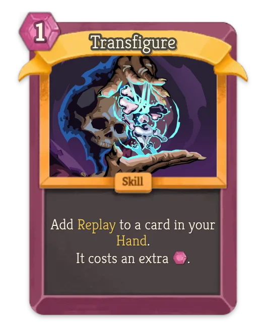 Transfigure card art