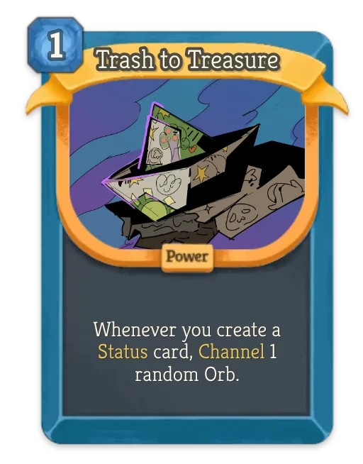 Trash to Treasure card art