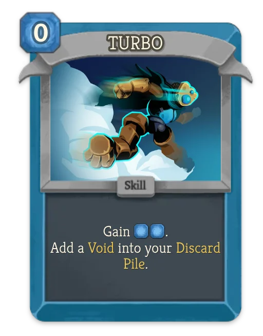 TURBO card art