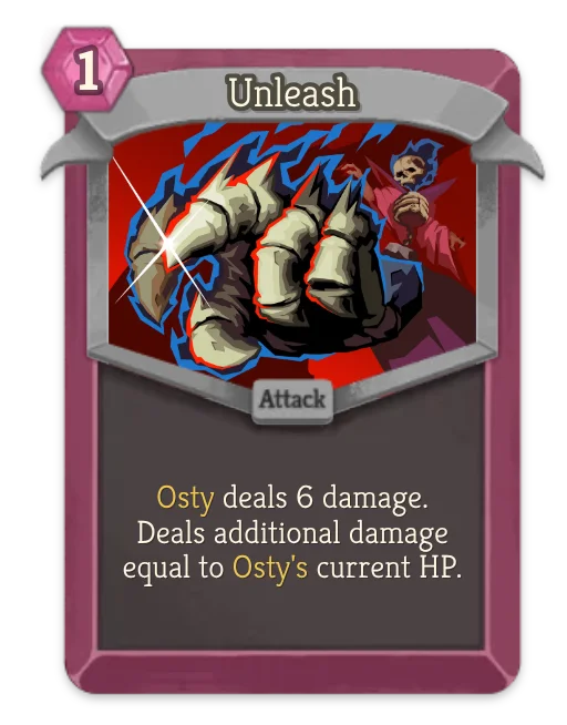 Unleash card art