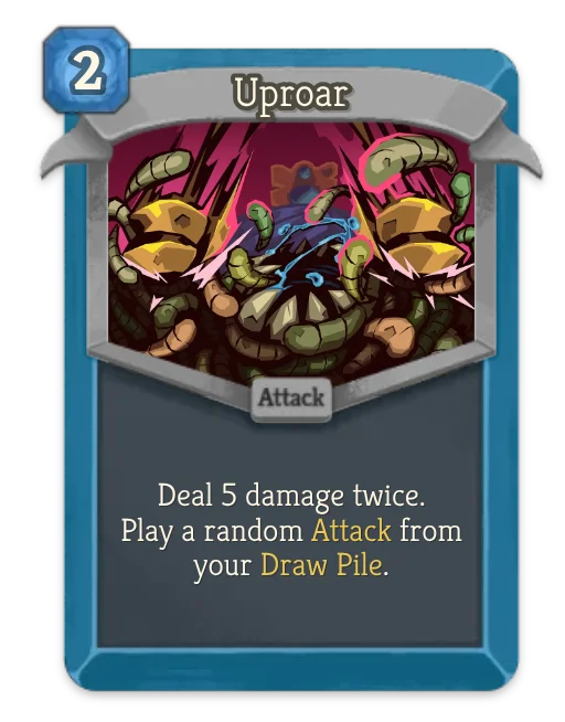 Uproar card art