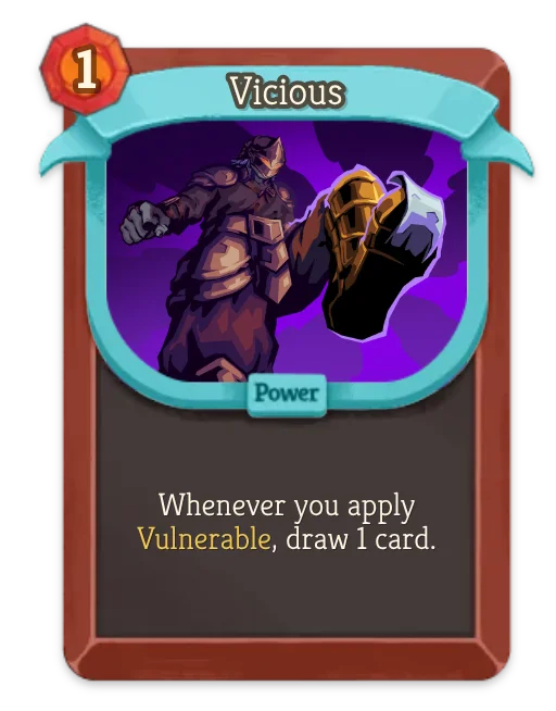 Vicious card art