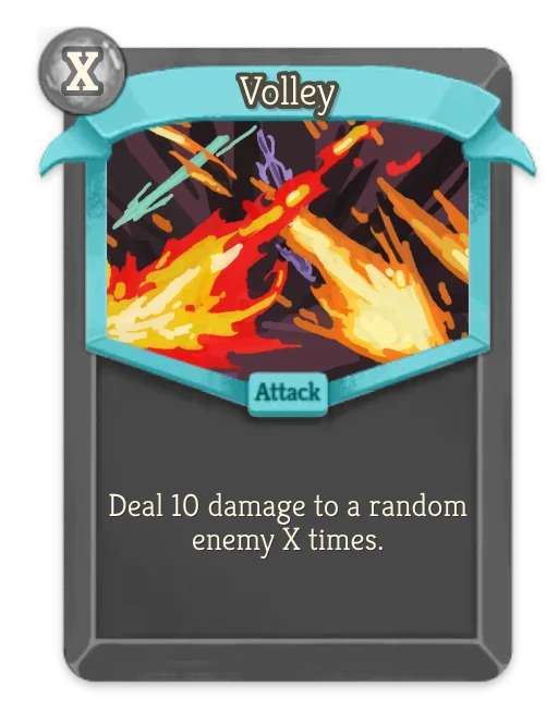 Volley card art