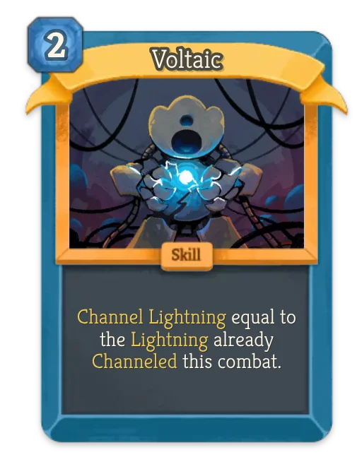 Voltaic card art