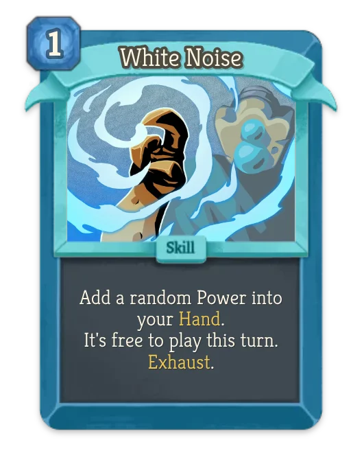 White Noise card art