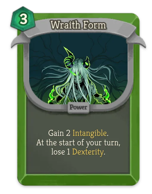 Wraith Form card art