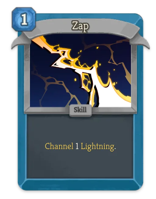 Zap card art