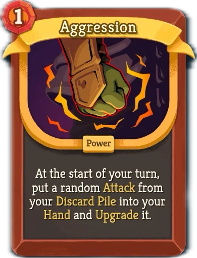 Aggression card