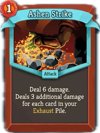 Ashen Strike card