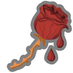 Blood-Soaked Rose relic icon